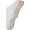 Ekena Millwork 1 3/4"W x 5 1/2"D x 5 1/2"H Stratford Wood Vintage Decor Bracket, Chalk Dust White BKTWD02X06X06STWH - alternate 1